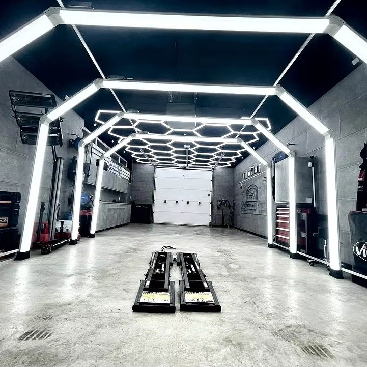 Customized Garage Led Hexagon Light New High Quality Led Tube Light Tunnel Light