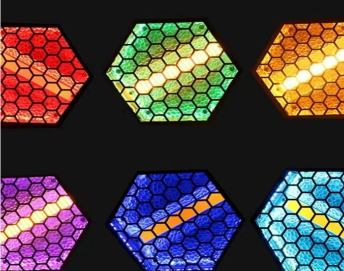 Hot Selling LED RGBW Hexagon Matrix Lighting Tube Beam Stage Light for DJ Disco Wedding