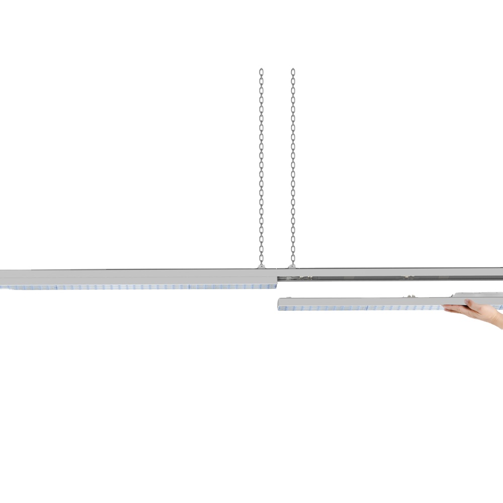 150lm/W Suspension Recessed Linear Light Modular Luminaires LED Trunking Linear Lighting System