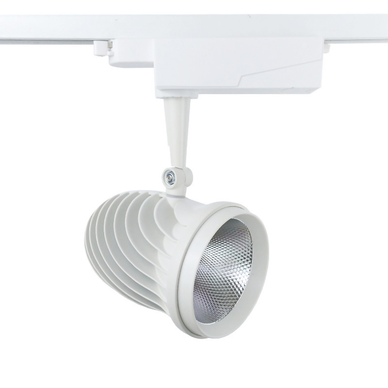 Wiscoon 48V Low Voltage Dimmable Magnet Track Spotlight Lighting System Magnetic LED Wall Track Light for Showroom Shop Lighting