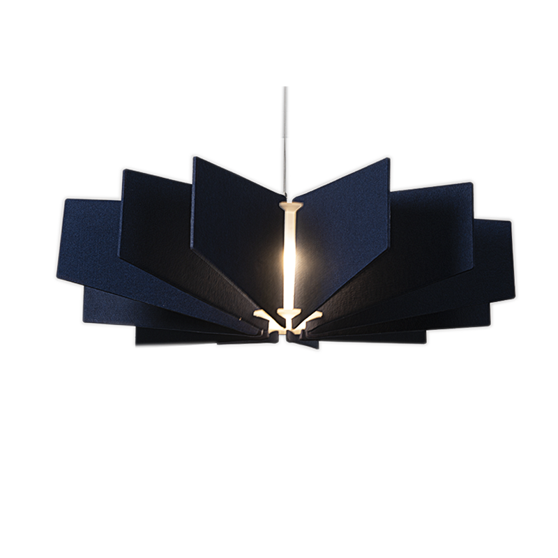 Modern Felt Lamp Detail