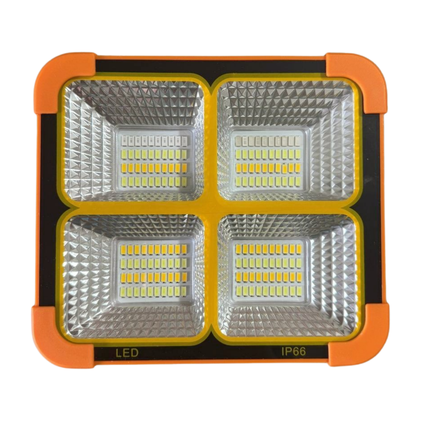 Magnetic Solar Portable Workshop Camping Landscape Light IP66 Waterproof High CRI 100 LED COB Type C Rechargeable Power Bank