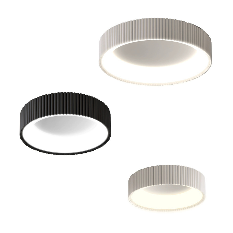 Modern Minimalist Square Acrylic LED Ceiling Light 50W Surface Mounted with Switch for Hotel Bedroom and Home Decor