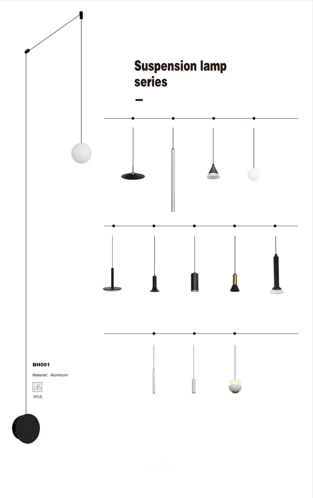 Elegant LED Hanging Light