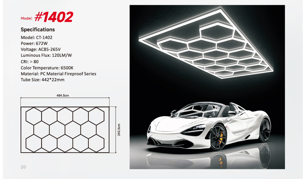 Hexagon Light View 20
