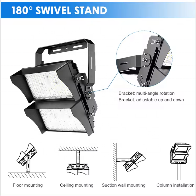 400w 800w 1200w 1600w 2400w 3200w Modular Lamp for Sports Filed and Stadium Light 6500K White and Warm White Flood Light