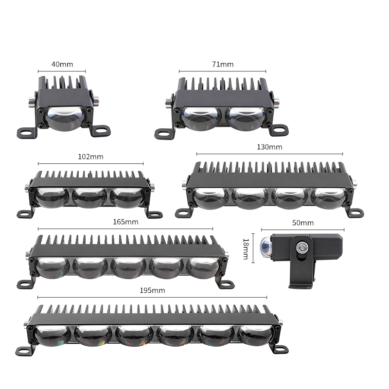 Car Grille LED Grid Spotlight 20W 40W 60W 80W 100W 120W White Yellow IP67 12V 24V Off Road Driving Light for SUV Truck ATV UTV