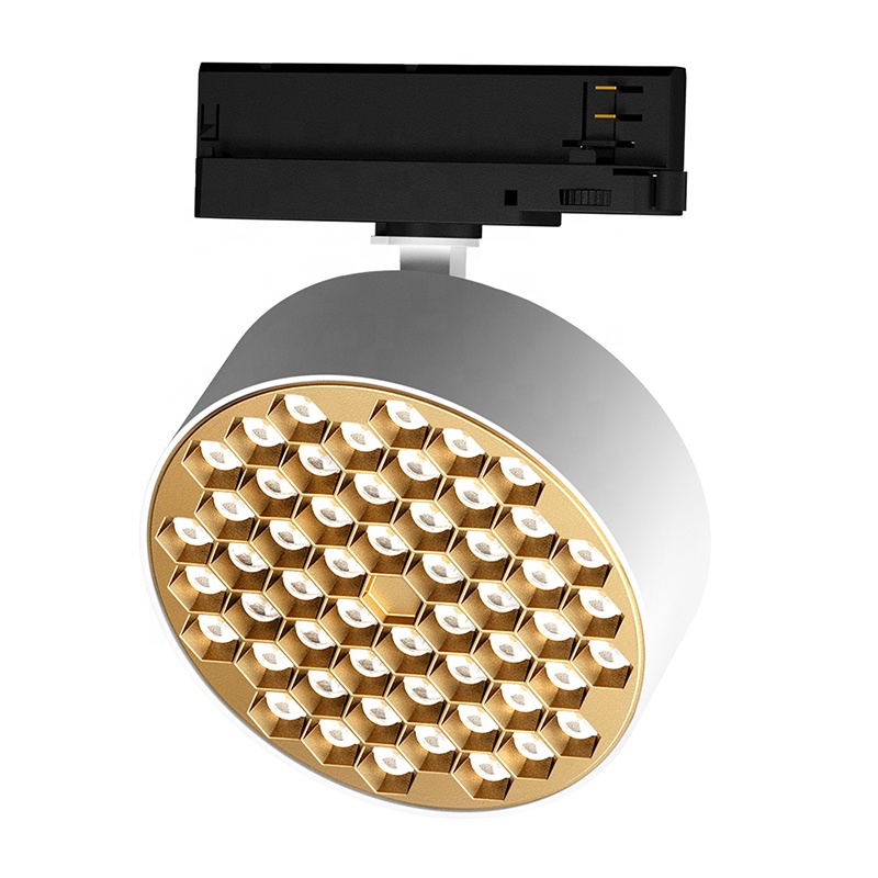 Modern Design Honeycomb Networkk Ceil Light Grille Led Adjustable Downlight 3000K 4000K 5000K Recessed Tracklight