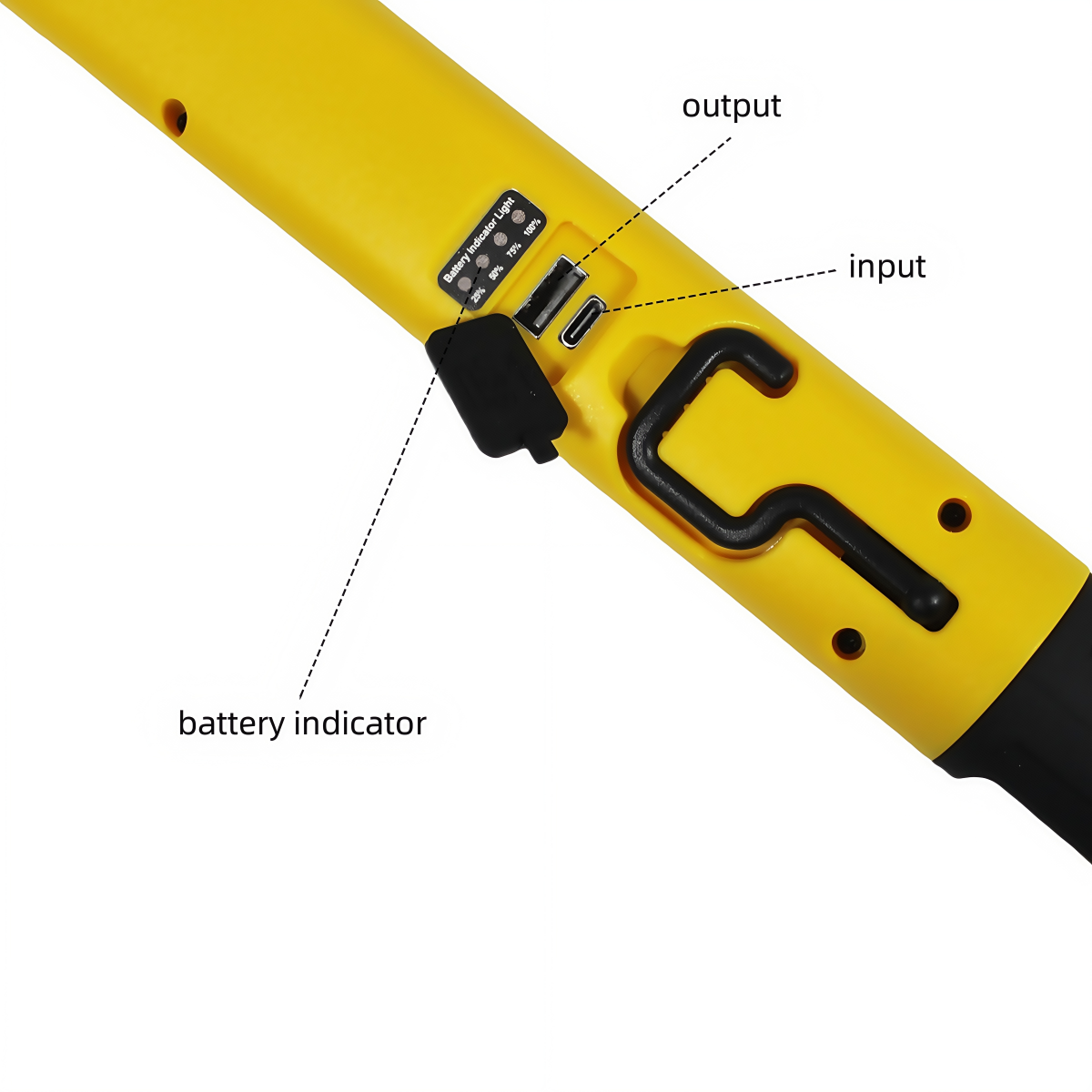 Rechargeable 10W COB LED Underhood Work Light Magnetic Bar Lamp with Hook Inspection Torch 950LM for Automotive Garage Repair
