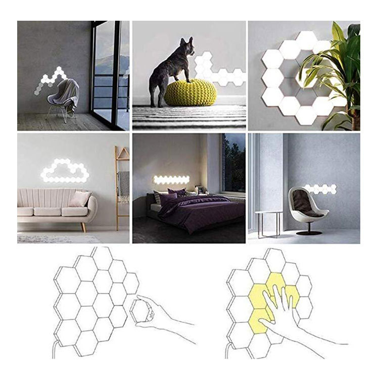Hexagonal Wall Lamp 5