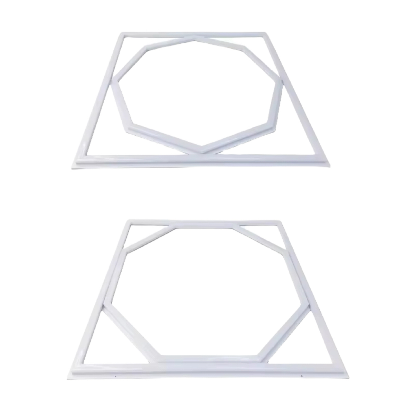 Factory Price LED Octagon Frame Panel Light 600x600mm Aluminum Industrial Recessed Suspended Square Ceiling Light for Home
