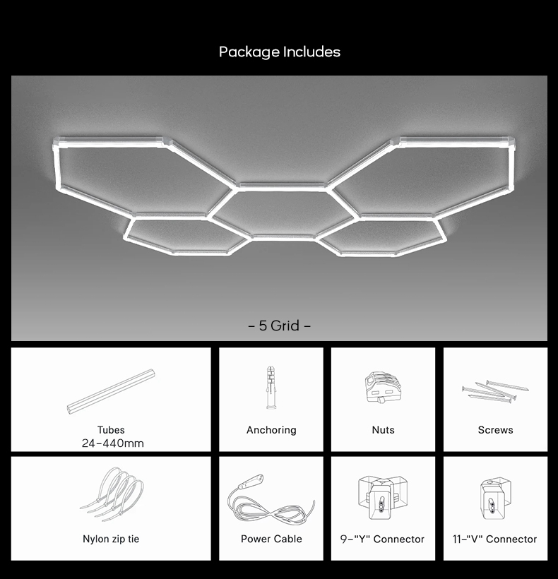 Honeycomb Hexagonal Lamps