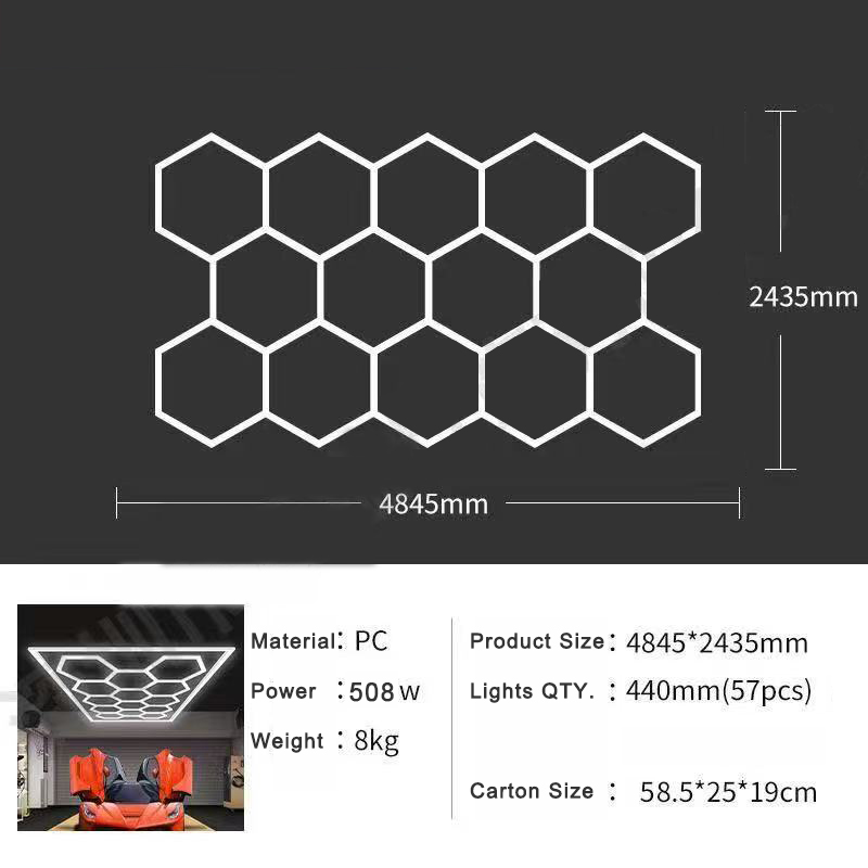 RGB Ceiling Lights Garage