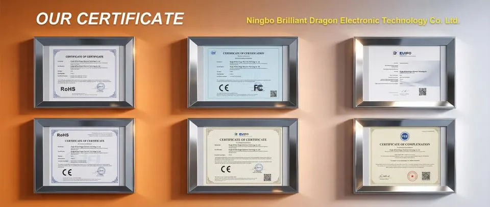 Certifications Display