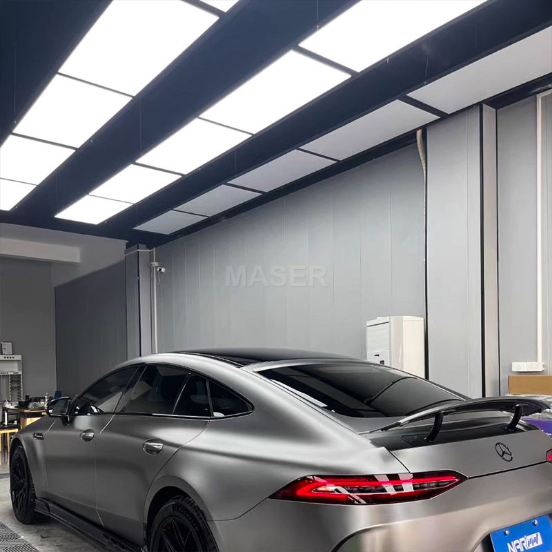 High Brightness LED Flat Panel Lights Car Wash Lamp LED Workshop Lights for Car Painting and Detailing Shop 7 Grid System