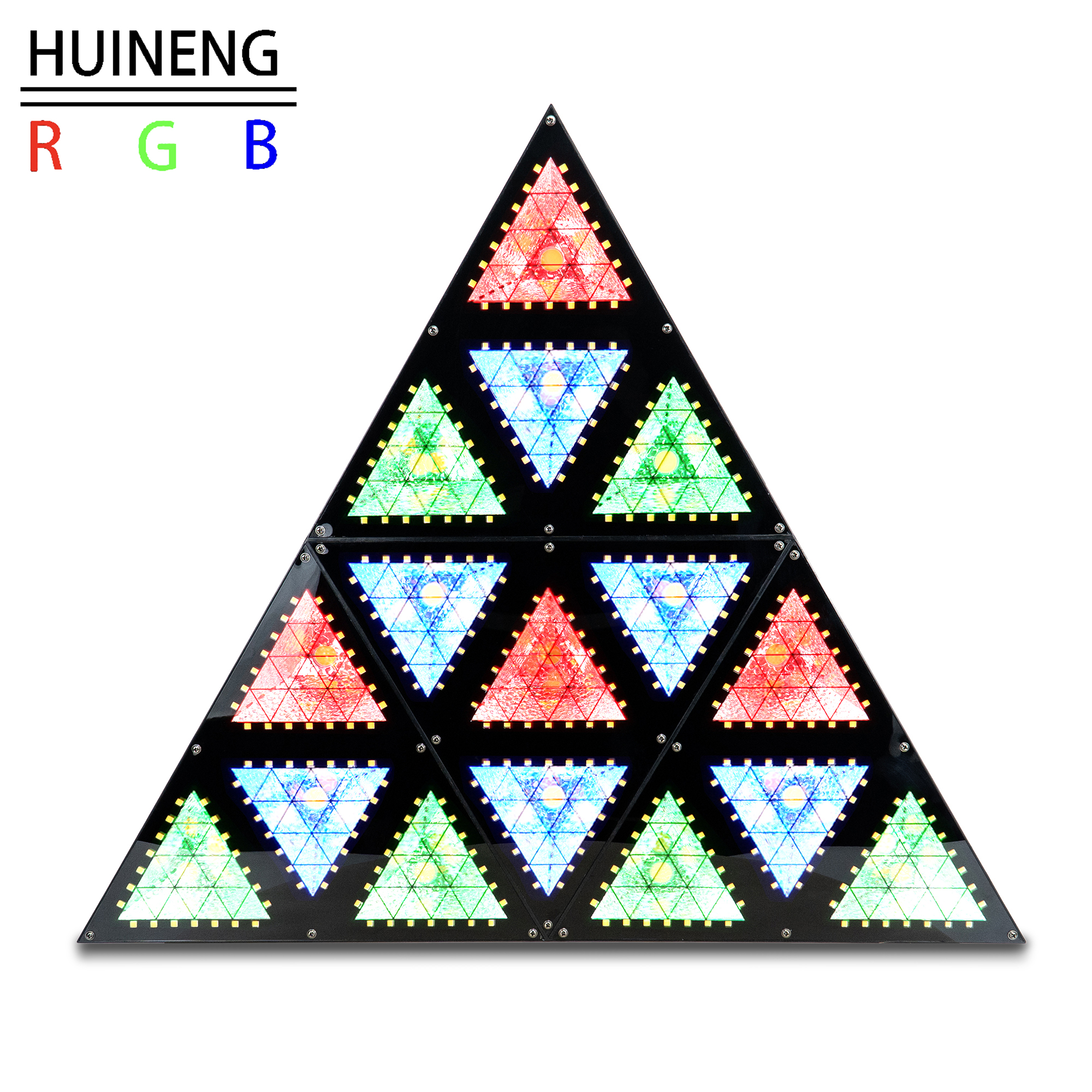 Retro Style Triangle LED Effect Light Colorful Matrix for DJ Event Show Stage Stage Lighting Equipment