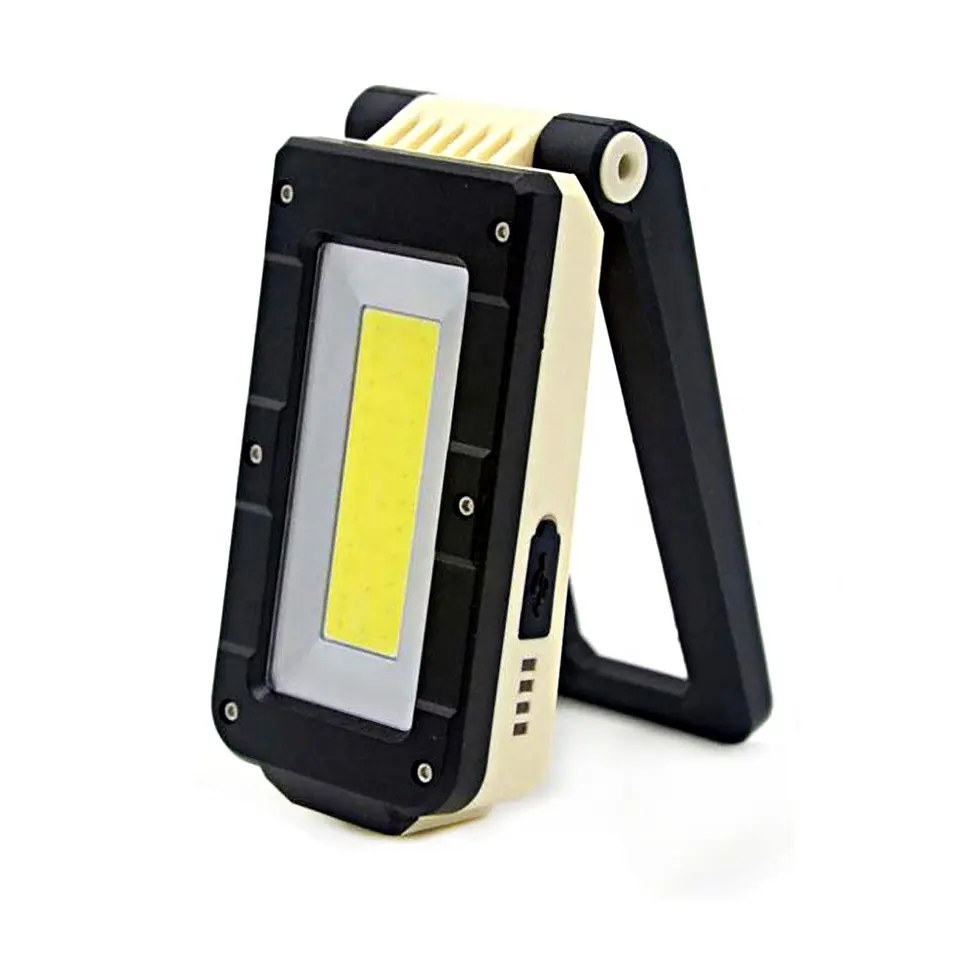 4-Mode Hook Magnet Portable COB XPE USB Machine Repair Inspection Lamp Rechargeable LED Work Light