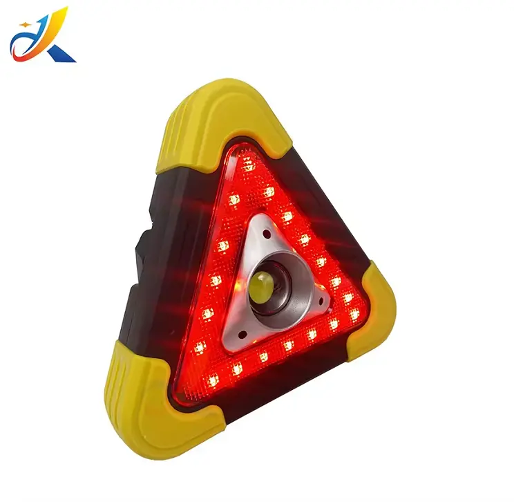 Waterproof Car Warning Lights Triangle Warning Light Portable Traffic Light