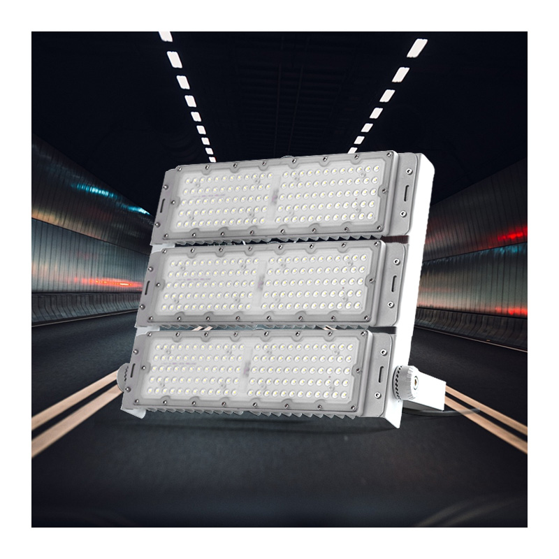 IP66 Waterproof 50W 100W 200W 300W 400W 500W 3 Years Warranty LED Modular Flood Light Outdoor Stadium Lighting LED Tunnel Light