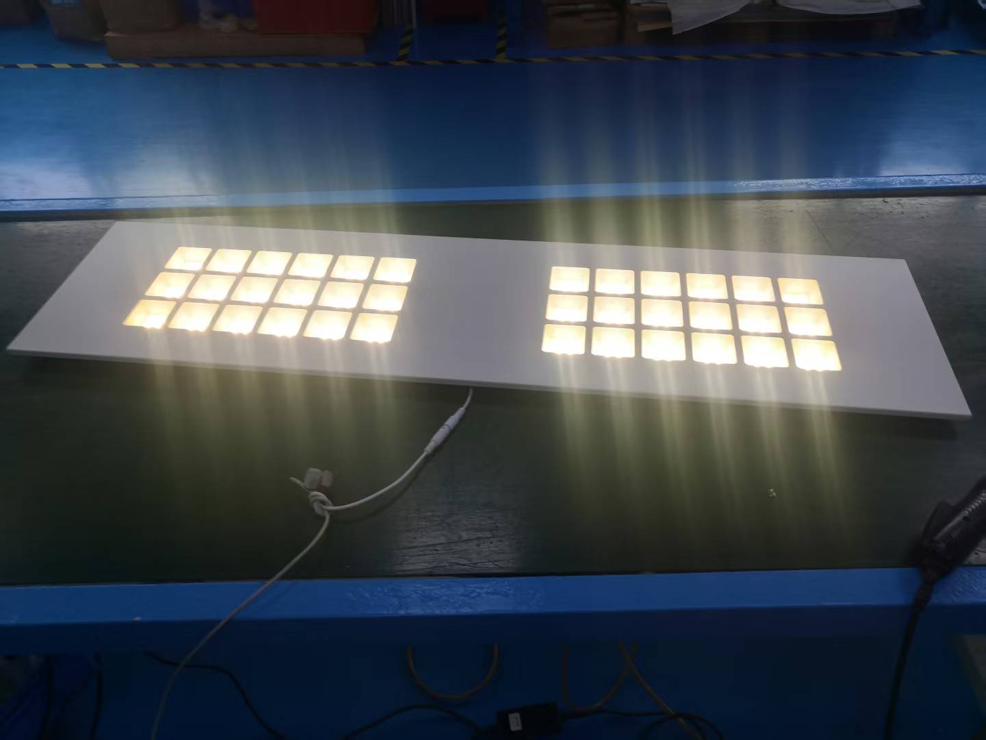 1200x300 600x600 Square Flat Backlit LED Grid Panel Light