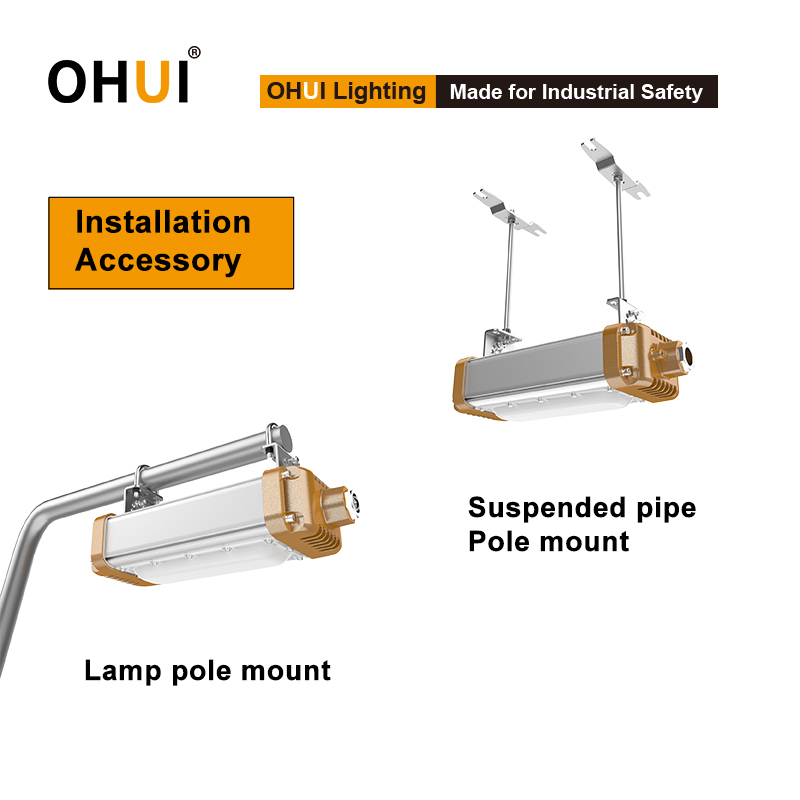 Explosion Proof LED Linear Light 20W 30W Strip IP66 Anti-corrosion Flood Lighting For Zone 2 With 5-Year Warranty