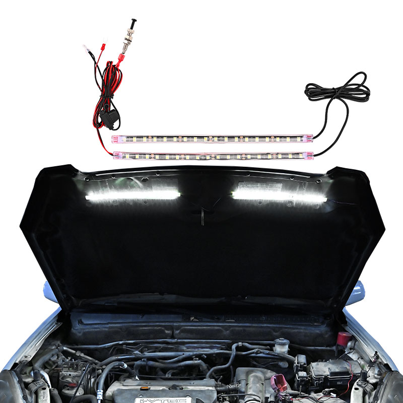Universal Under Hood LED Light Kit Automotive LED Strip Car Hood Work Check Light Car Engine Bay LED Light