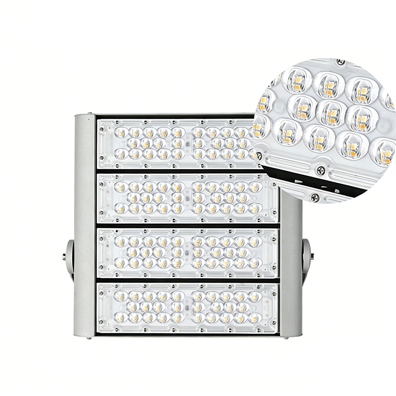 High Power LED Modular Floodlight 50W 100W 150W 200W 250W 300W 400W AC110-265V Wide Voltage Outdoor Waterproof Spotlight