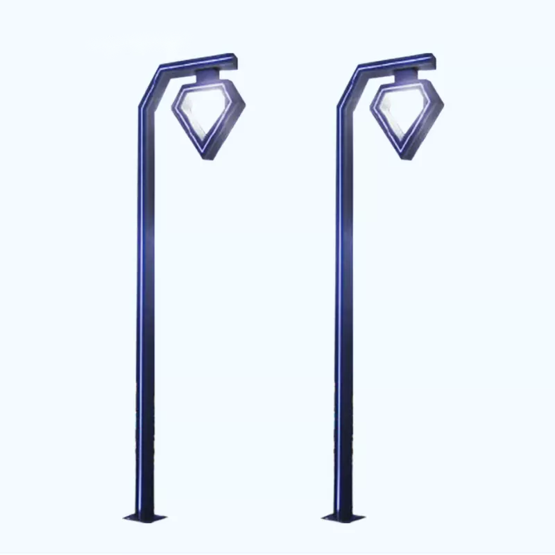 Die Casting Aluminum Garden Lamp Pole Light Waterproof Outdoor LED Garden Lights