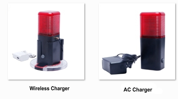 Industrial Rechargeable Portable Lithium IP68 Waterproof Outdoor Magnet Beacon Inspection Warning Light