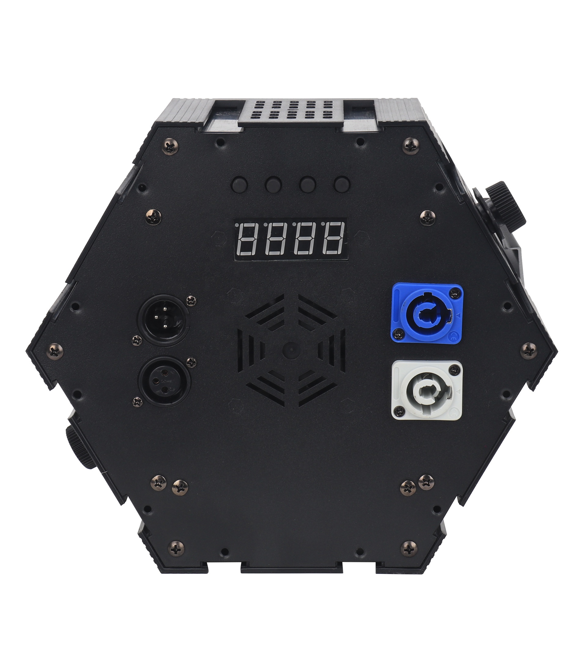 New 60*3W RGBW Led Matrix Stage Effect Auxiliary Light 0.3W 3-in-1 Retro Hexagon Splice Disco KTV Led Stage Light