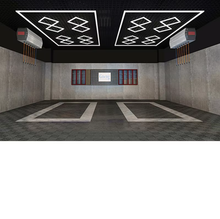 Wholesale DIY LED Hexagonal Garage Lighting Car Detail Lights Garage LED Lighting