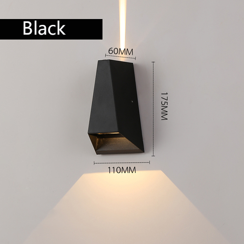 Wholesale Triangle Wall Lamp with IP65 DC12/24/110/220V LED Light Source Special Good Price for Outdoor Use