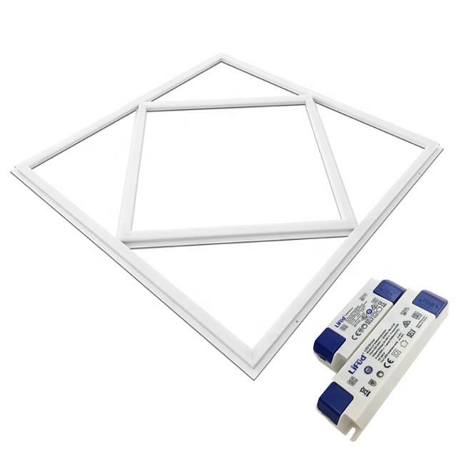 Shingel Modern Home Office LED Panel Light with Square &amp; Octagon Frame 64W Aluminum Alloy