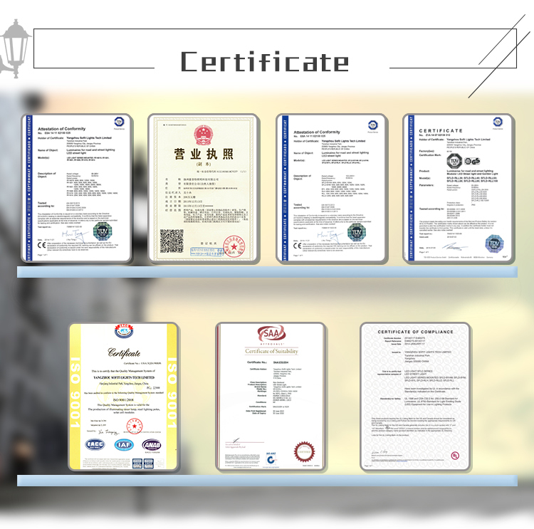 Product Certifications