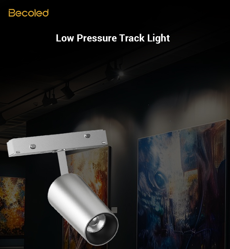 Led Tracks Lighting 48vDC 2700K 3000K 3500K 4000K Spotlight Magnetic Track Light Led Track Light for Shop Showroom Exhibition