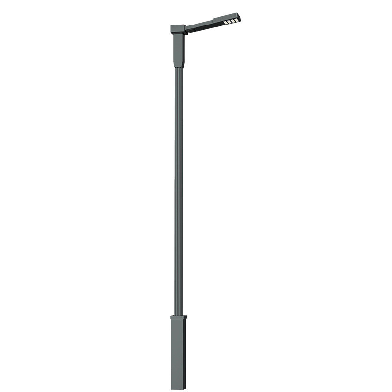 High-Pole Octagonal Lamp 12 Meters Single Arm Street Light Courtyard Floodlight for Urban Rural Road Lighting