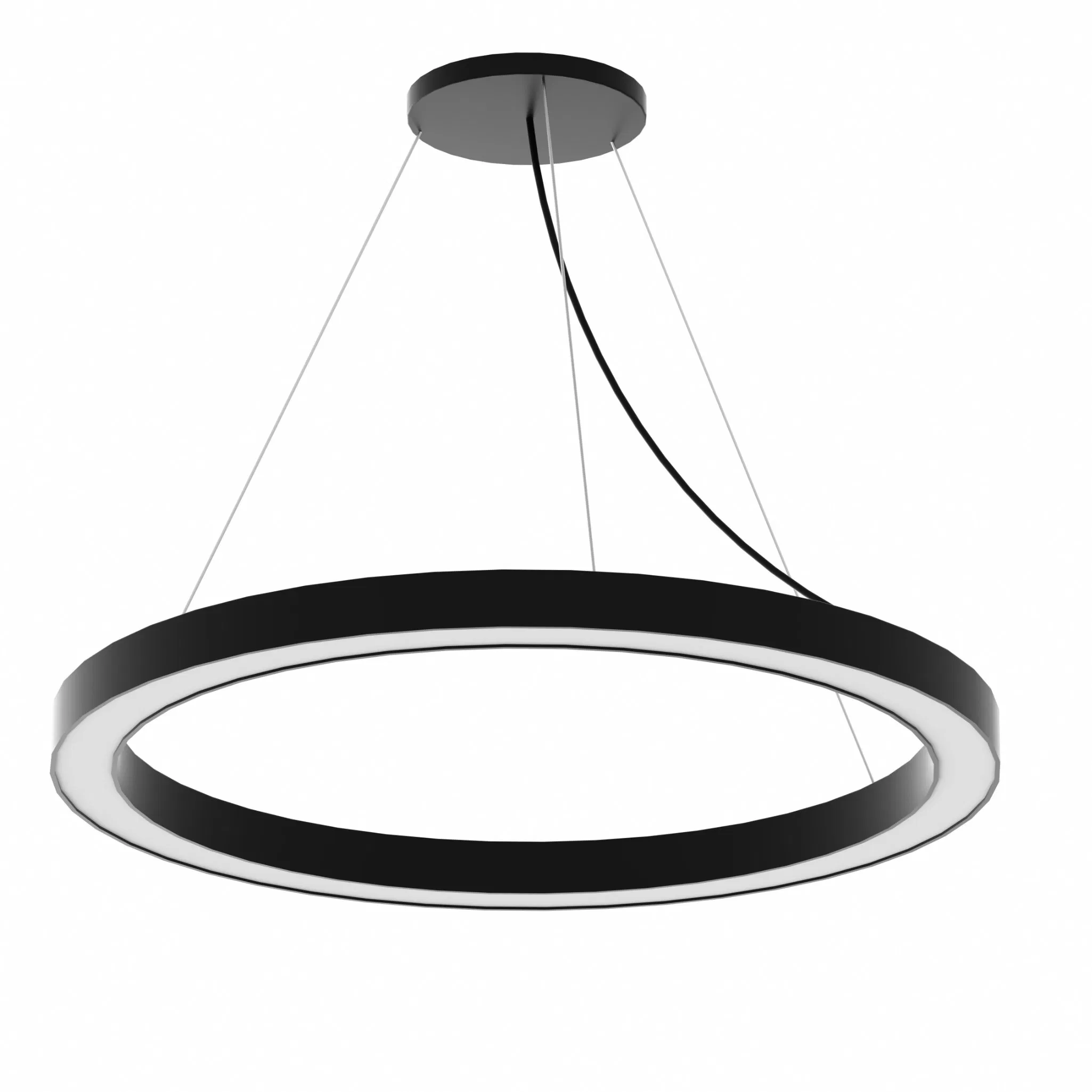 60W Aluminum LED Circular Light for Hotel Room Soft Atmosphere Lighting
