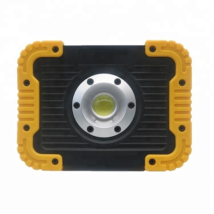 Wholesale Outdoor Car Inspection Spotlight 10W 4400mAh Rechargeable COB Working Lamp Portable LED Work Light for Truck Car Emergency