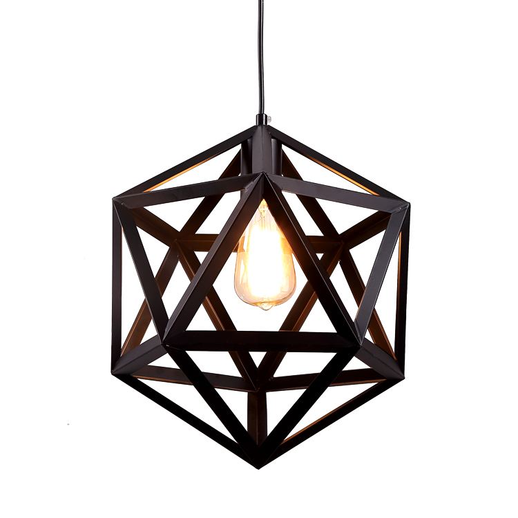 Geometric Polygon Loft Pendant Light 3