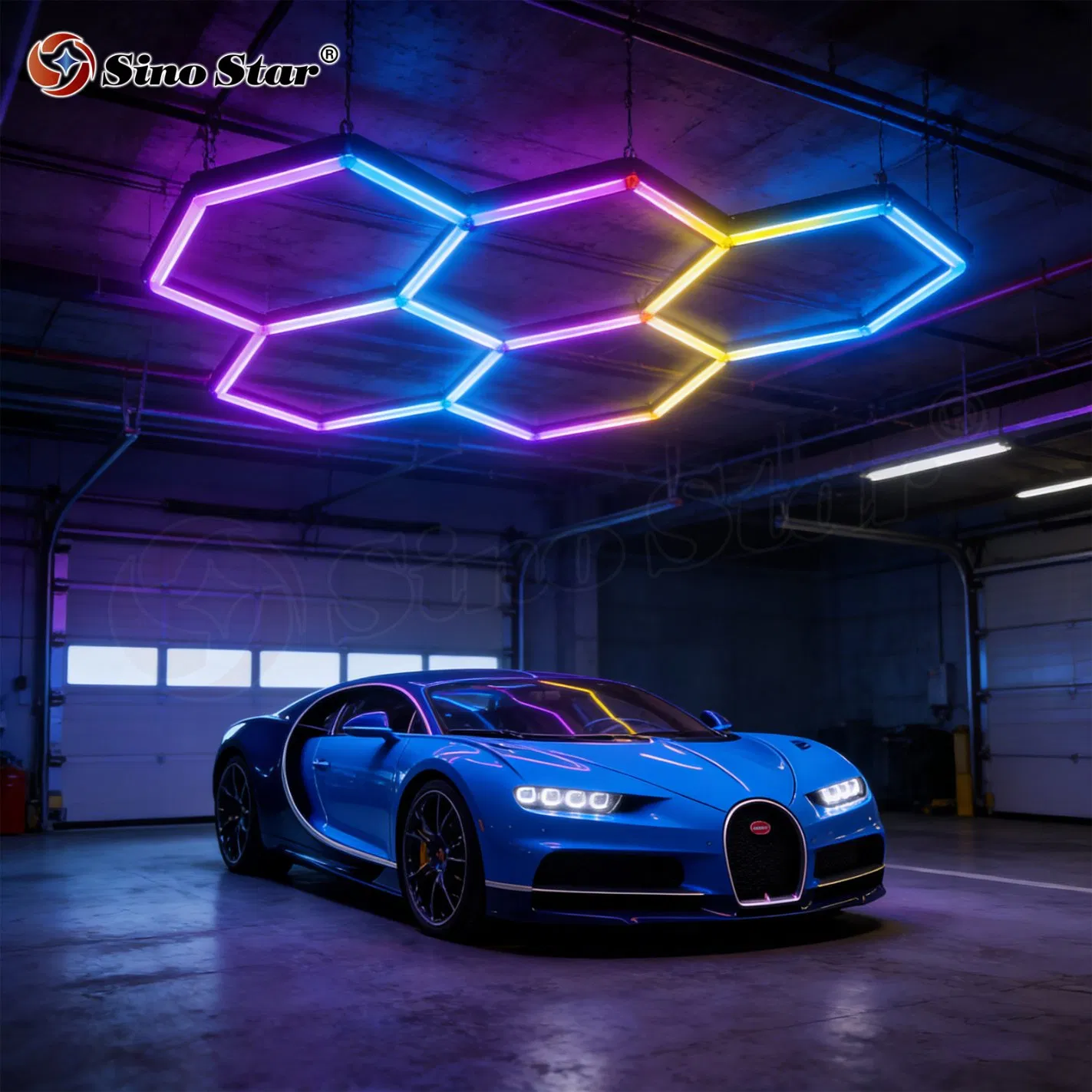 Music Sync RGB LED Light Sound Activated LED Lamp Color Changing Light for Bedroom Gaming Room Party Bar KTV Home Decor
