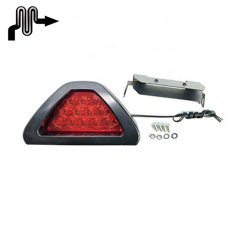 12 LED Triangle Rear Tail Brake Stop Light for Car Motorcycle