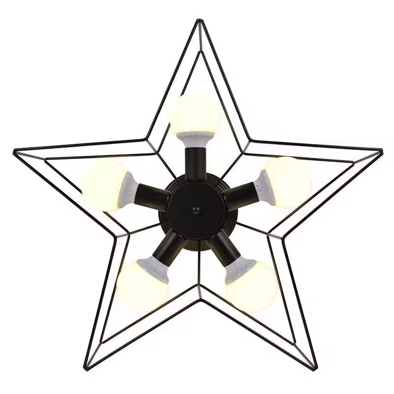 New Design Modern Personality Fashion Decoration Octagon LED Ceiling Lamp Indoor Dining Room Bedroom Living