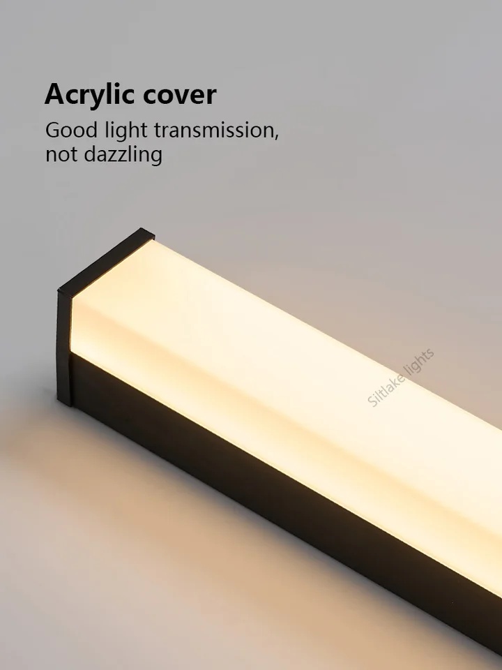 Modern Outdoor Waterproof LED Wall Lamp Simple Minimalist Aluminum Base for Courtyard Garden Balcony Exterior Walls