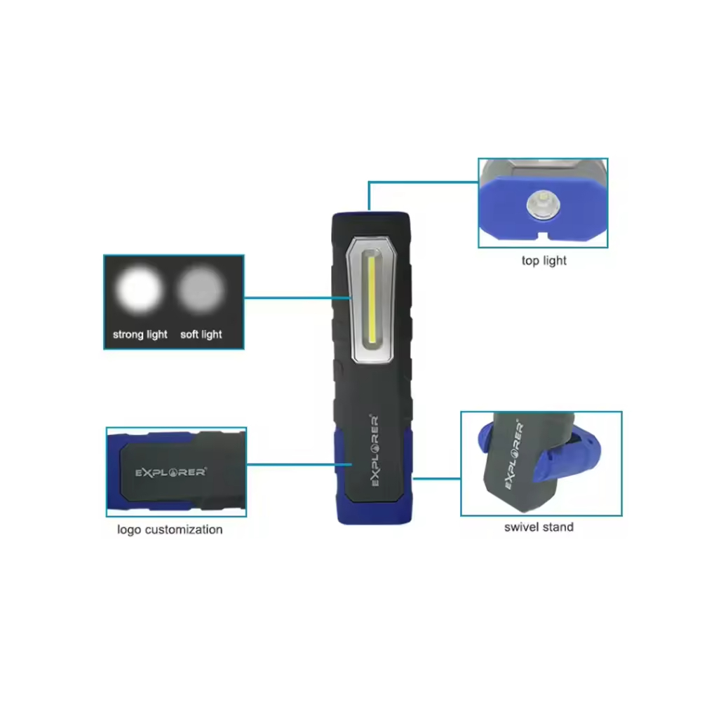 420Lumen Portable LED Work Light Rechargeable Waterproof Inspection Lamp for Auto Repair LED Handheld Worklight