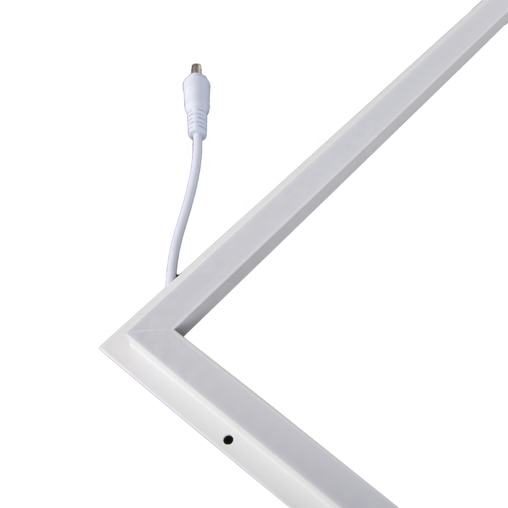 Factory Price LED Octagon Frame Panel Light 600x600mm Aluminum Industrial Recessed Suspended Square Ceiling Light for Home