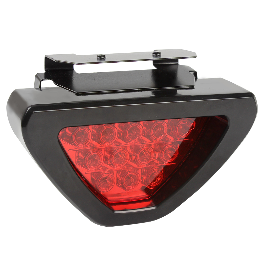 Triangle Car Tail Lights Brake Light Fog Lamp Universal Red LED Flash Bulbs Truck Auto Warning Light Car-styling