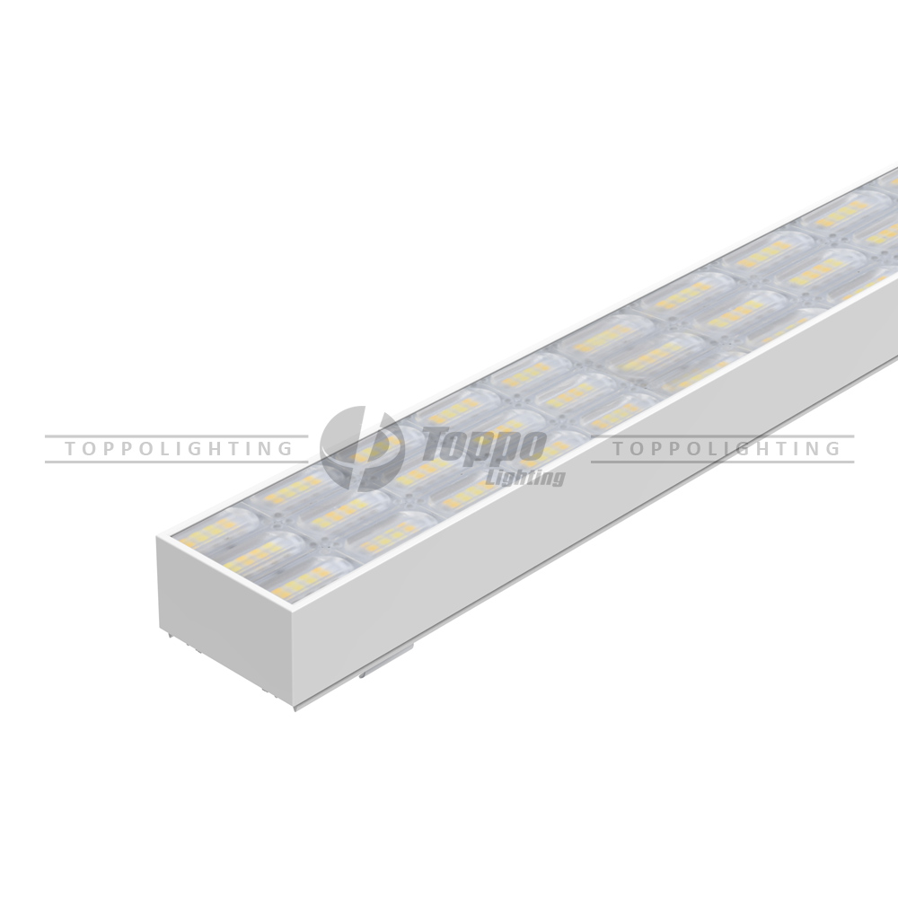 150lm/W Suspension Recessed Linear Light Modular Luminaires LED Trunking Linear Lighting System