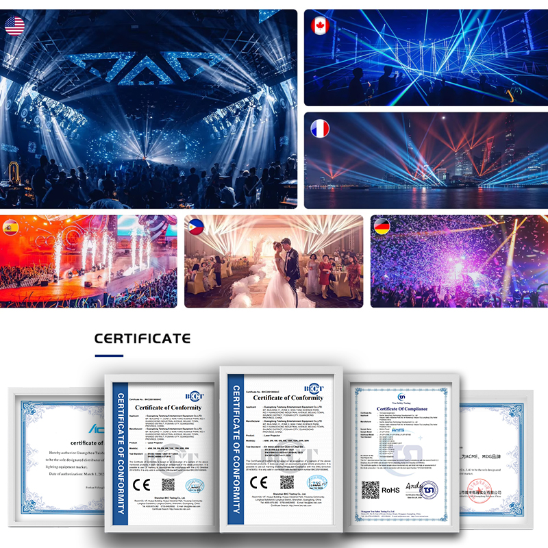 Hexagon Retro LED Stage Light DMX RGB Effect Light for Nightclub Disco Party Banquet Hall Performance