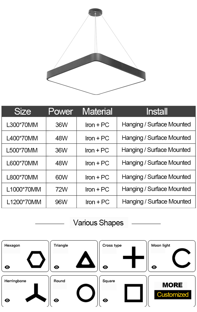 Modern Hanging Light