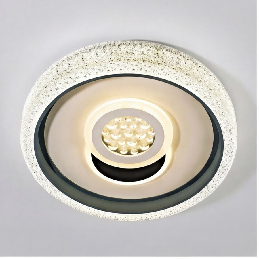 Hisoon Elegant Modern LED Chandelier Ceiling Light for Living Spaces Bedroom Kitchen